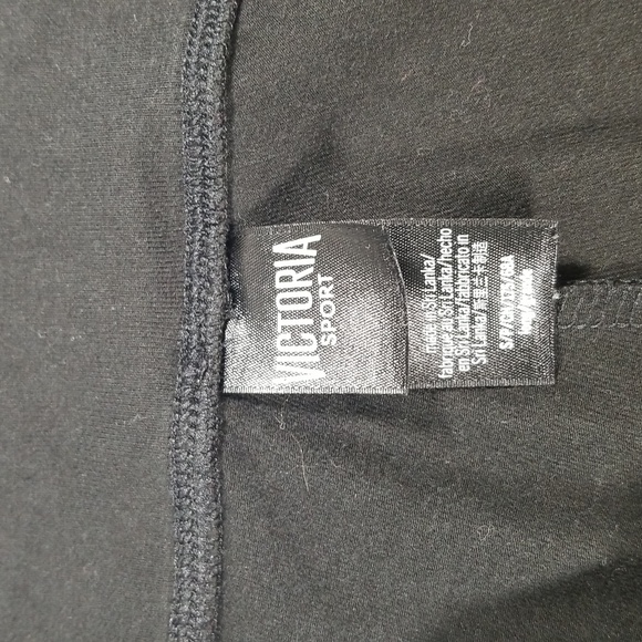 Victoria's Secret Sport Black Twisted Mesh Cutout Leggings size Small - Picture 8 of 10